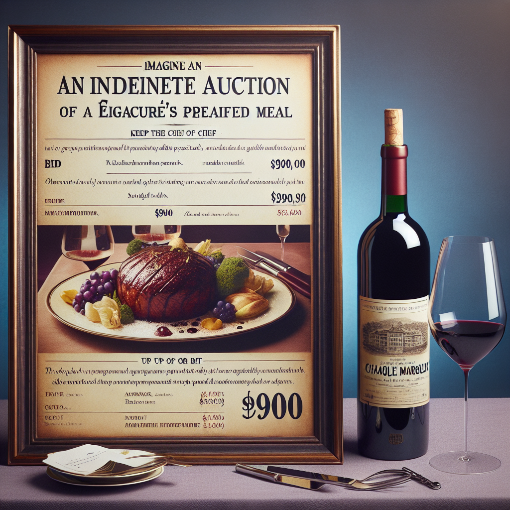 Bid on a Culinary Dream: Chef Charlie Trotter's Meal and Château Margaux 1900 Up for Auction