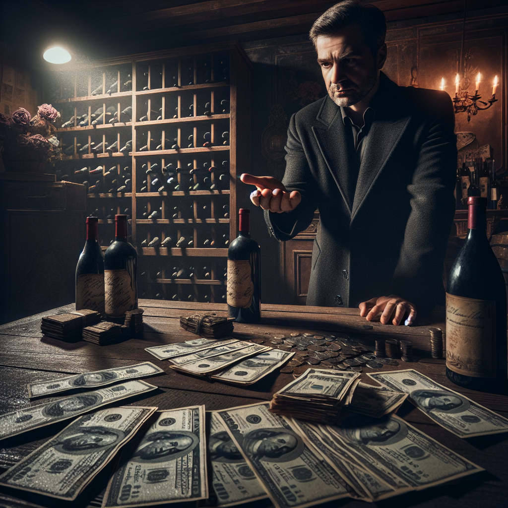 Russian Counterfeiter and the Italian Wine in Burgundy Bottles