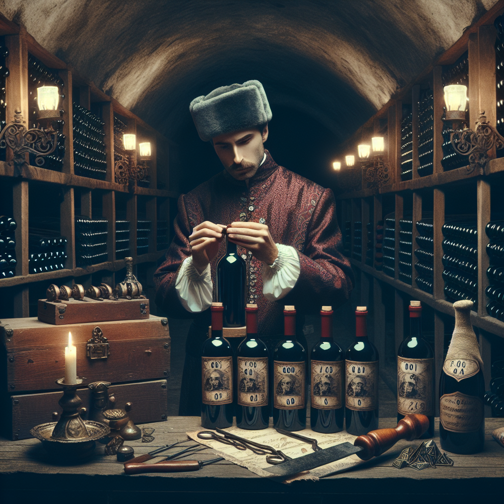 Russian Counterfeiter and the Italian Wine in Burgundy Bottles